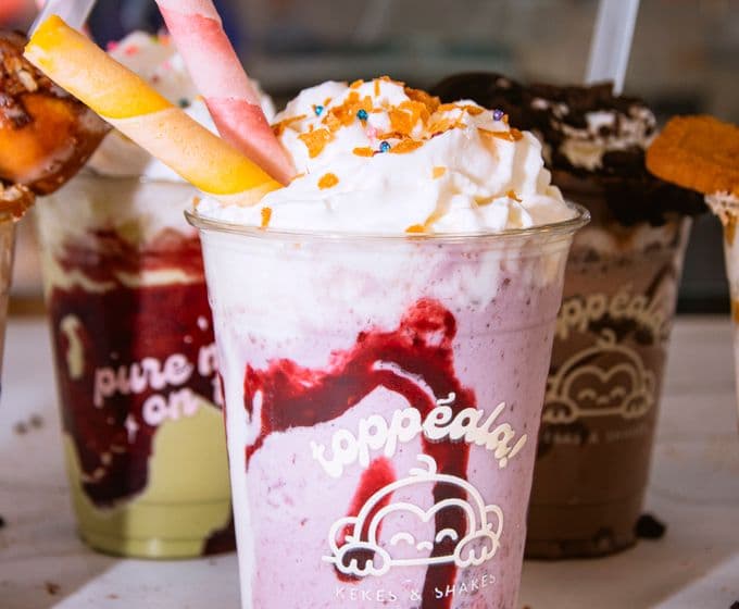 Burnt Vanilla Shake close-up