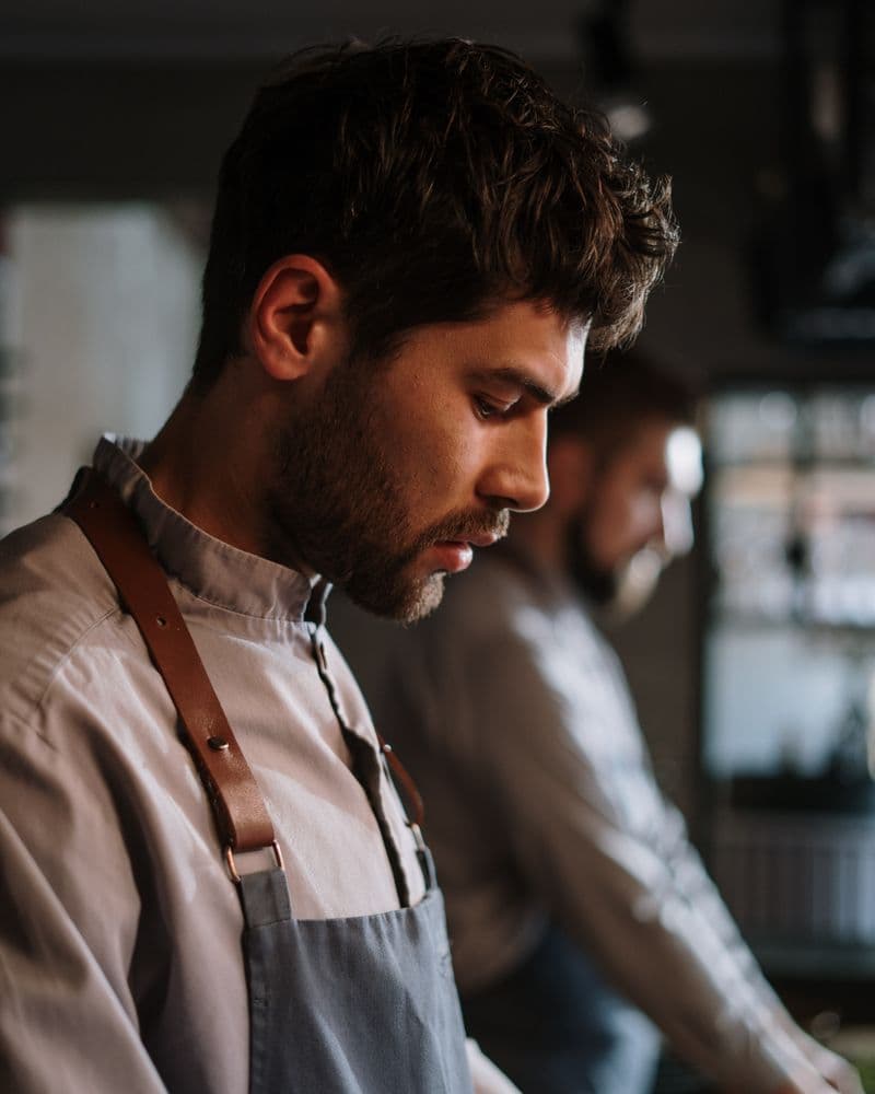 Portrait of Yannis Petridis, Kitchen Lead, Thessaloniki